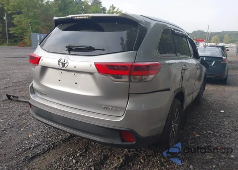 2019 Toyota Highlander Xle from USA, damaged, VIN 5TDJZRFHXKS937210